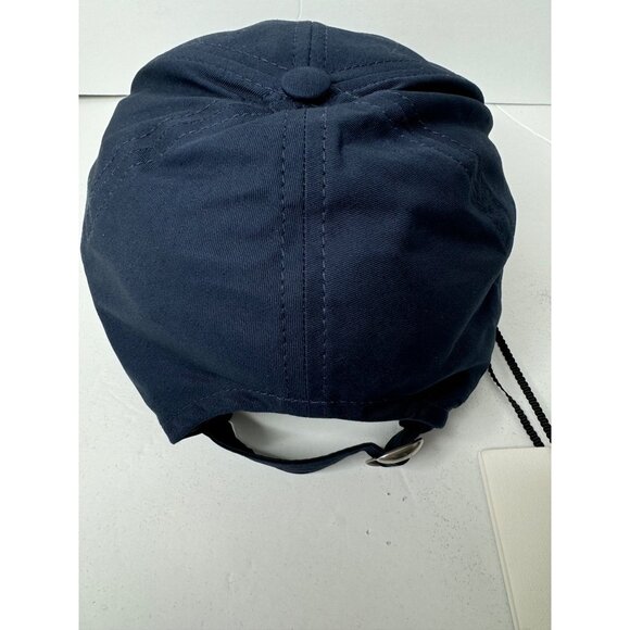 NWT Celine Baseball Cap in Cotton Marine Blue Logo-Embroidered Size Small - Picture 5 of 15